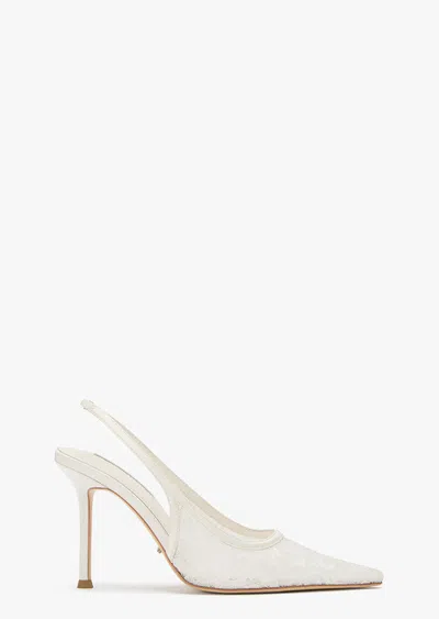 Tony Bianco Noni Ivory Brocade In White