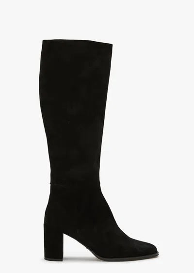 Tony Bianco Palace Black Suede Calf Boots