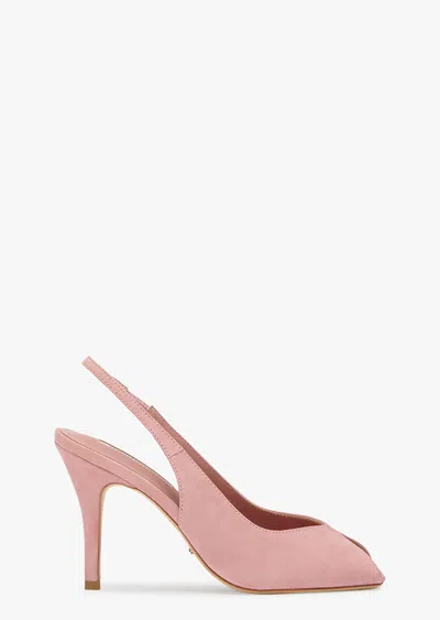Tony Bianco Peggy Blossom Suede In Pink