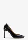 Tony Bianco Petal Black Hi Shine In Black Hi Shine