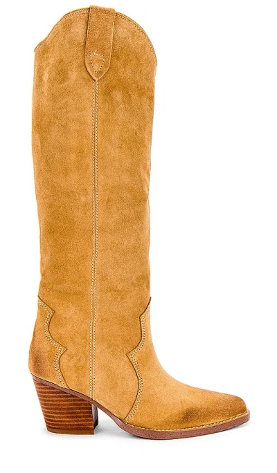 Tony Bianco Presley Boot In Storm Cameo Suede