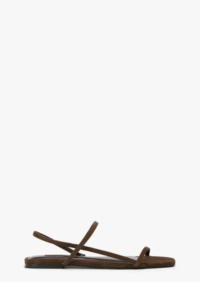 Tony Bianco Rimini Espresso Suede In Brown