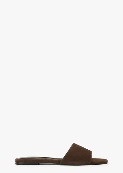 Tony Bianco Ripper Espresso Suede In Brown