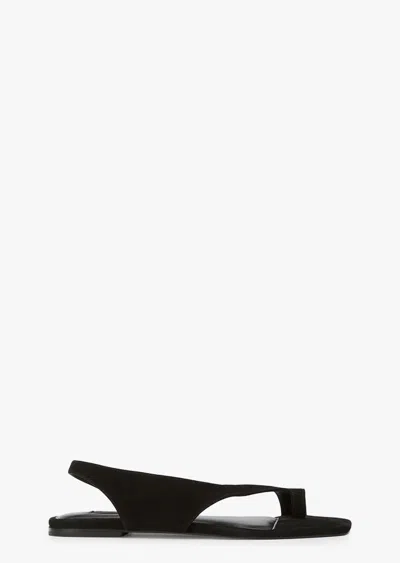Tony Bianco Roma Black Suede
