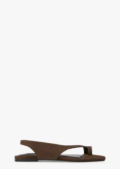 Tony Bianco Roma Espresso Suede In Brown
