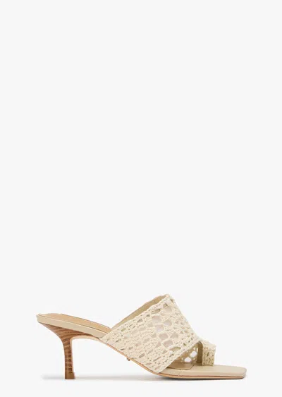 Tony Bianco Rosie Natural Crochet In Brown