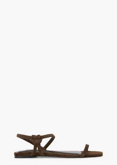 Tony Bianco Rouge Espresso Suede In Brown