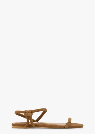 Tony Bianco Rouge Taupe Suede In Brown