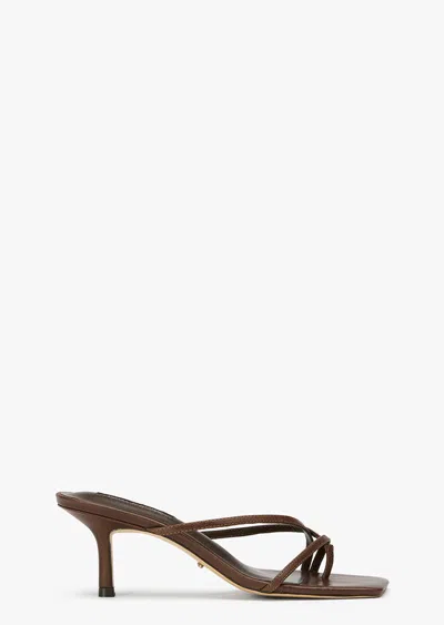 Tony Bianco Roxta Choc Vintage In Brown