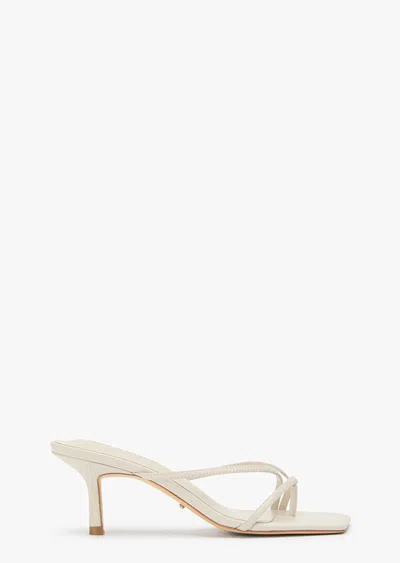 Tony Bianco Roxta Dove Nappa In White