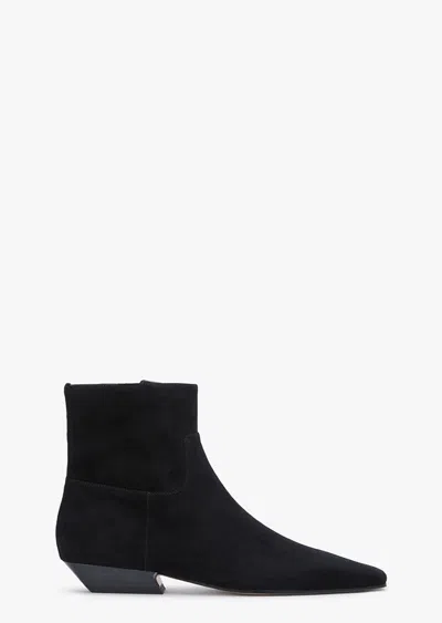Tony Bianco Rupert Black Suede