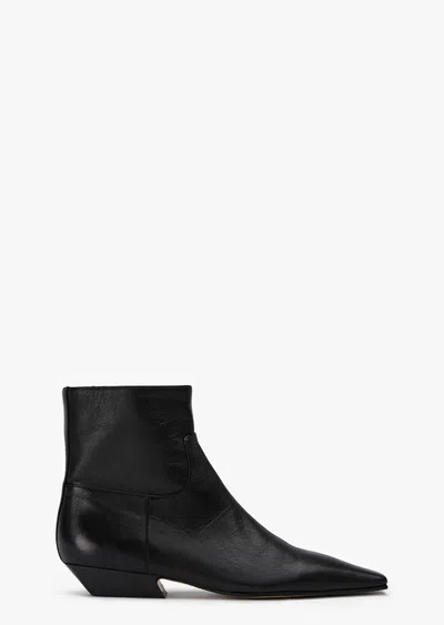 Tony Bianco Rupert Black Venice Ankle Boots