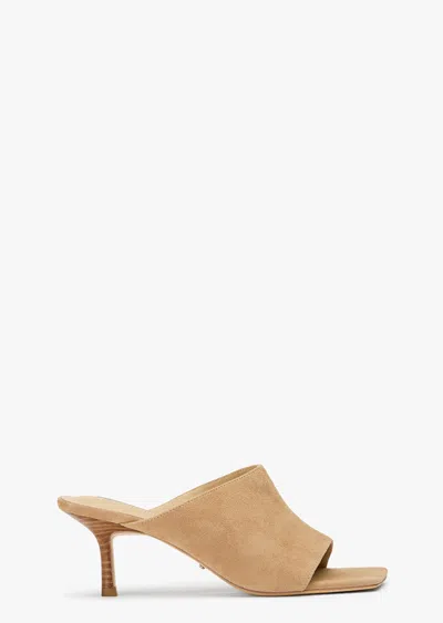 Tony Bianco Ryker Wheat Suede In Brown