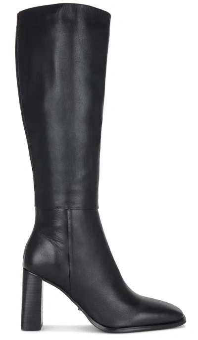 Tony Bianco Rylee Heeled Boot In Black Venice