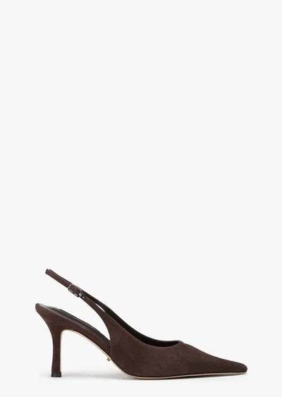 Tony Bianco Samar Espresso Suede In Brown