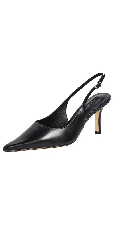 Tony Bianco Samar Slingback Pumps Black Vintage
