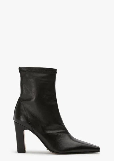 Tony Bianco Samuel Black Venice Ankle Boots