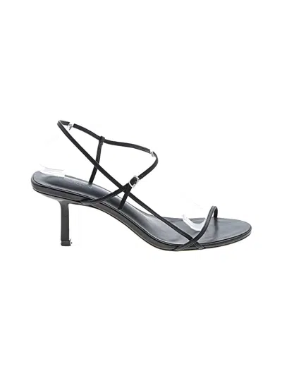 Pre-owned Tony Bianco Sandals In Black