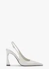 Tony Bianco Sassy Slingback Pump In Dove Crinkle