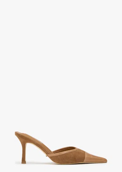 Tony Bianco Savant Taupe Suede/tan
