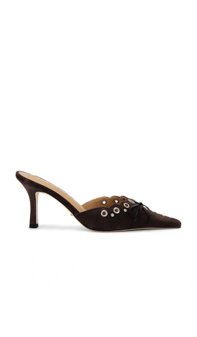 Tony Bianco Shae Pointed Toe Mule In Animal Print