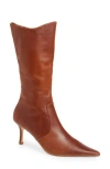Tony Bianco Sheba Pointed Toe Boot In Brown