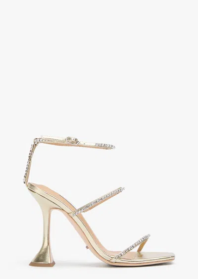 Tony Bianco Shy Gold Nappa Metallic Heels