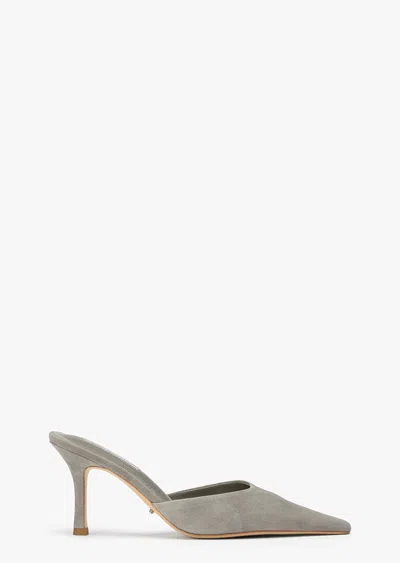 Tony Bianco Sicily Grey Suede In Gray