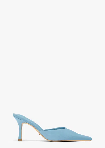 Tony Bianco Sicily Sky Nubuck In Blue