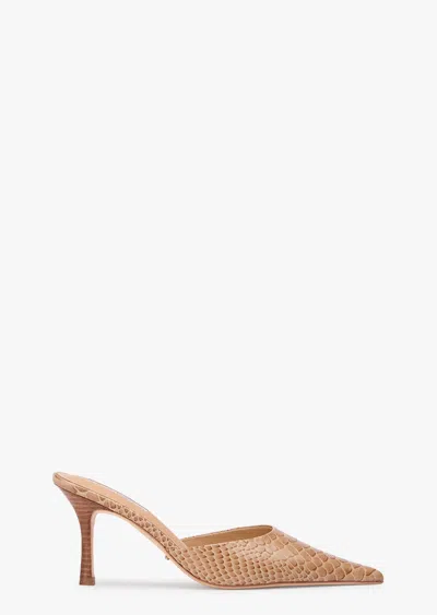 Tony Bianco Sicily Tan Python In Brown