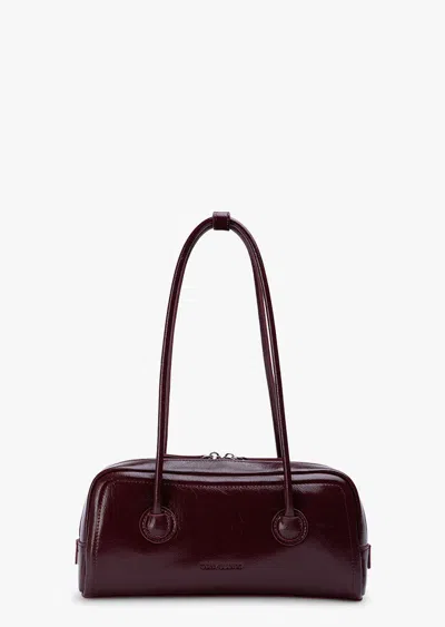 Tony Bianco Soho Burgundy Crinkle