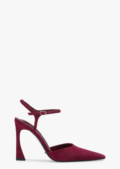 Tony Bianco Spice Bordeaux Suede