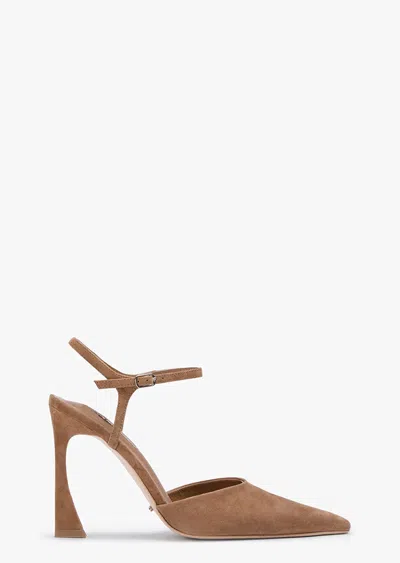 Tony Bianco Spice Taupe Suede