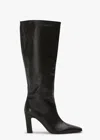 Tony Bianco Supra Black Venice Calf Boots In Black Venice