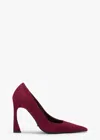 Tony Bianco Swish Bordeaux Suede In Bordeaux Suede