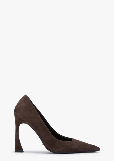 Tony Bianco Swish Espresso Suede