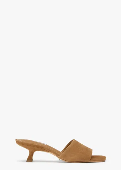 Tony Bianco Tate Taupe Suede In Brown