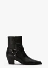 Tony Bianco Teague Black Como Ankle Boots In Black Como