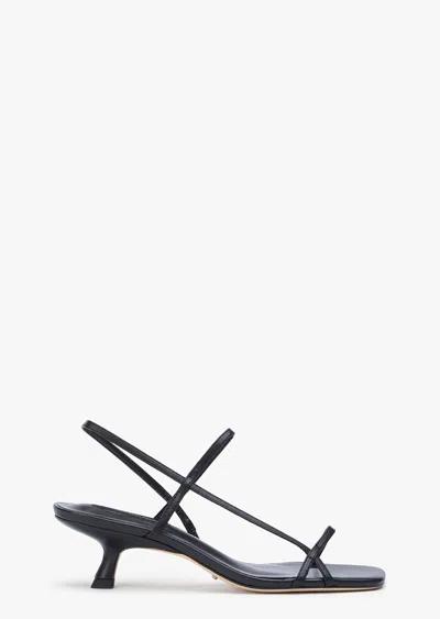 Tony Bianco Tiffany Black Nappa