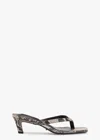 Tony Bianco Topaz Ecru Snake In Ecru Snake