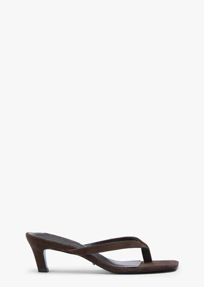 Tony Bianco Topaz Espresso Suede In Brown