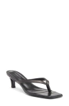 Tony Bianco Topaz Flip Flop In Black Como