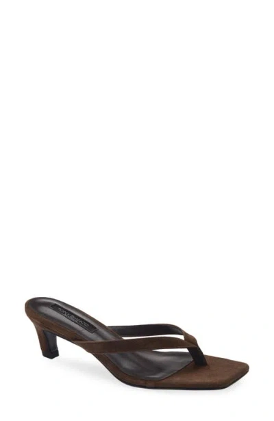 Tony Bianco Topaz Flip Flop In Brown