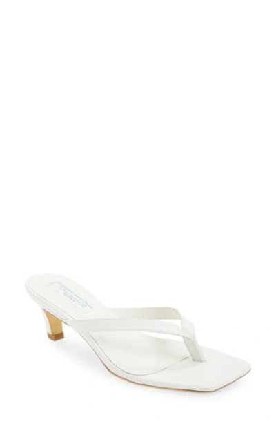 Tony Bianco Topaz Flip Flop In White