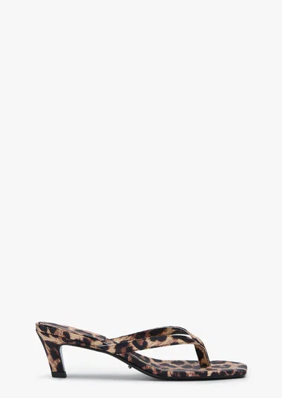 Tony Bianco Topaz Leopard Satin