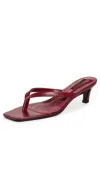 Tony Bianco Topaz Thong Heels Berry Venice