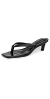 Tony Bianco Topaz Thong Sandals Black Como