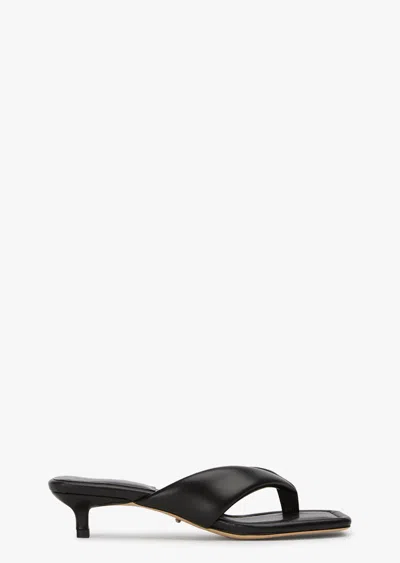 Tony Bianco Tropic Black Nappa