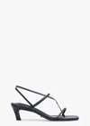 Tony Bianco Tulip Chocolate Nappa In Black Nappa
