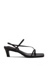 Tony Bianco Tulip Sandal In 巧克力色